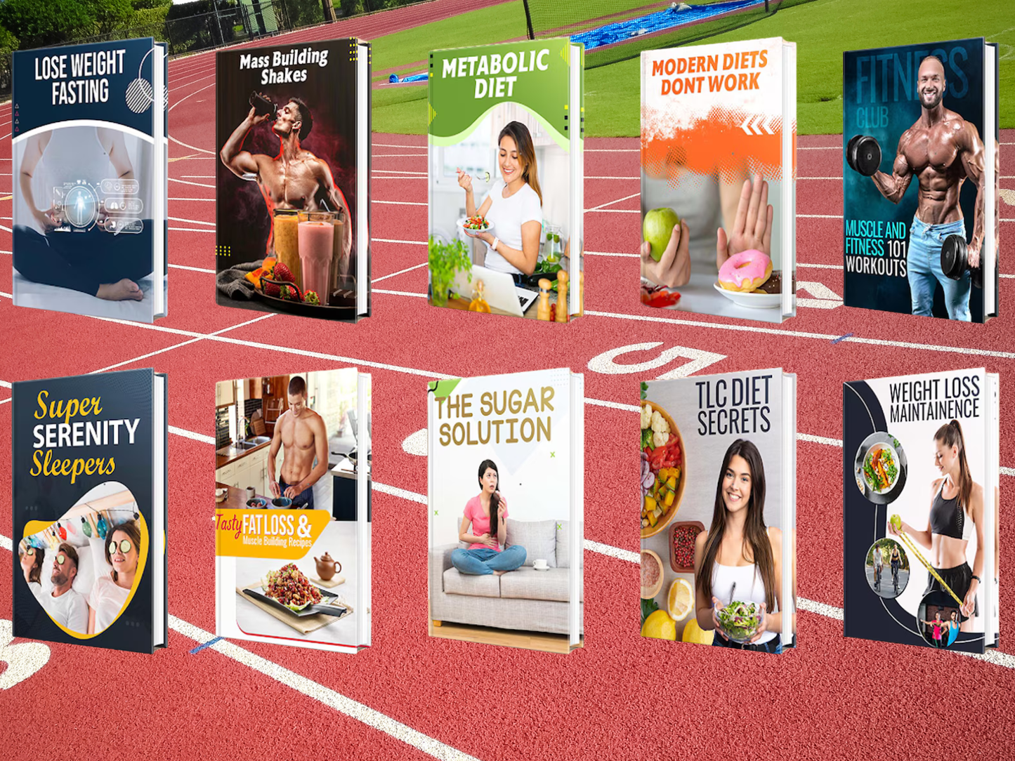 50 livres électroniques FITNESS