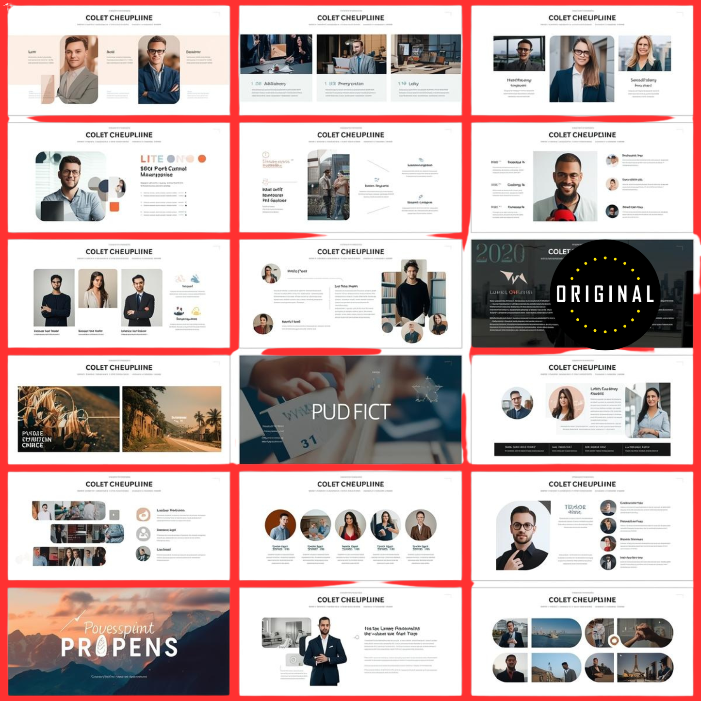 5000 micrsoft powerpointe Templet