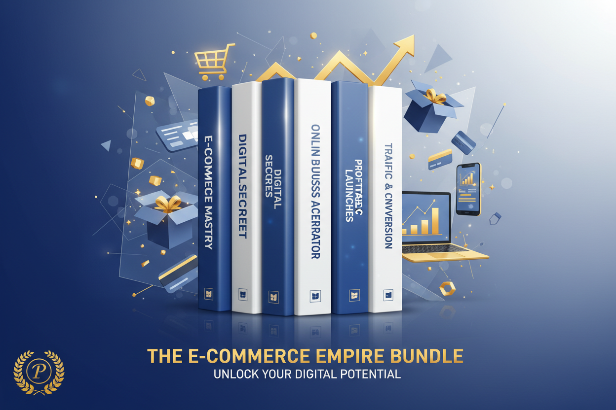 📚✨ Description proposée :
Plongez dans la Collection Ultime du E-Commerce, un pack complet regroupant les meilleurs livres pratiques pour vous apprendre pas à pas comment acheter, vendre et réussir dans le commerce en ligne.
Ce bundle puissant est conçu pour tous les niveaux : débutants, intermédiaires et futurs experts du digital. 🚀
À l’intérieur de cette collection, vous découvrirez :
🛒 Les bases essentielles du e-commerce
📦 Comment trouver des produits gagnants
💳 Techniques pour vendre efficace