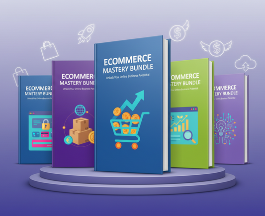 📚✨ Description proposée :
Plongez dans la Collection Ultime du E-Commerce, un pack complet regroupant les meilleurs livres pratiques pour vous apprendre pas à pas comment acheter, vendre et réussir dans le commerce en ligne.
Ce bundle puissant est conçu pour tous les niveaux : débutants, intermédiaires et futurs experts du digital. 🚀
À l’intérieur de cette collection, vous découvrirez :
🛒 Les bases essentielles du e-commerce
📦 Comment trouver des produits gagnants
💳 Techniques pour vendre efficace