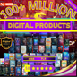 100 + millions de produits numériques avec licences PLR et MRR,