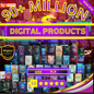 90 + Million digital product