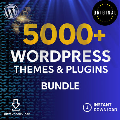 Plus le pack WordPress MÉGA contenant 5 000 thèmes et extensions